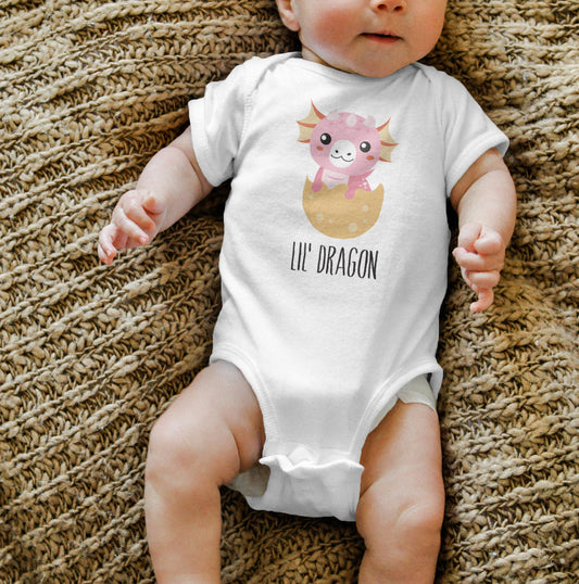 Dragon Baby Girl Bodysuit